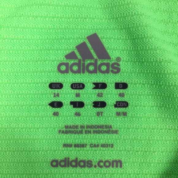 Adidas Supernova Short Sleeve V-Neck Athletic/Top - Picture 8 of 8